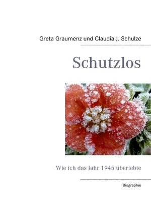 cover image of Schutzlos